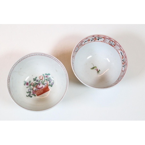 45 - Collection of New Hall ceramics to include gilt pattern coffee and tea set including 1 x teacup and ... 