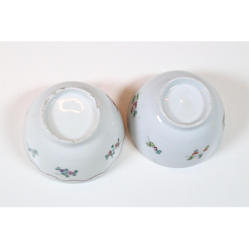 45 - Collection of New Hall ceramics to include gilt pattern coffee and tea set including 1 x teacup and ... 