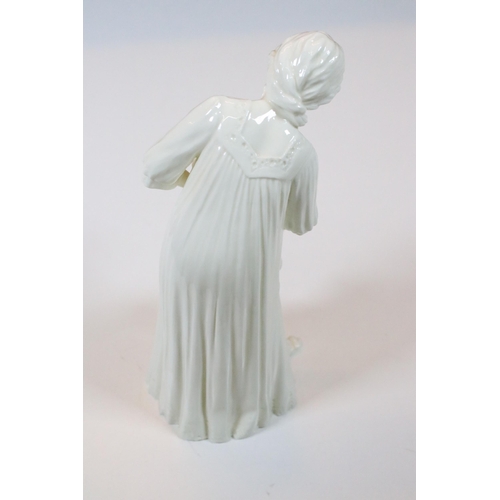 68 - Four Royal Worcester lady figurines to include Once Upon A Time, New Arrival, Sweet Dreams and First... 