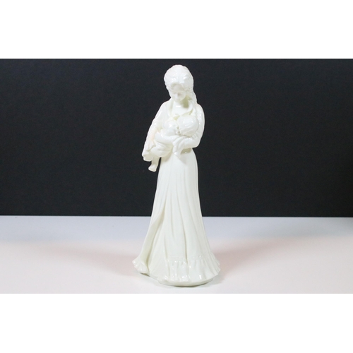 68 - Four Royal Worcester lady figurines to include Once Upon A Time, New Arrival, Sweet Dreams and First... 