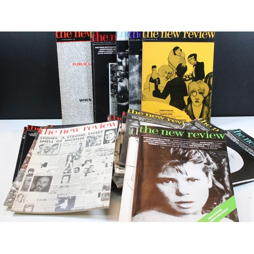 411 - Collection of 1970s The New Review magazines