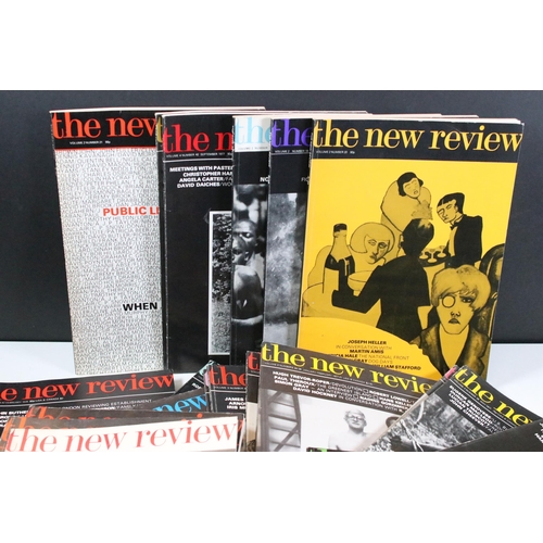 411 - Collection of 1970s The New Review magazines
