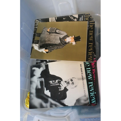 411 - Collection of 1970s The New Review magazines