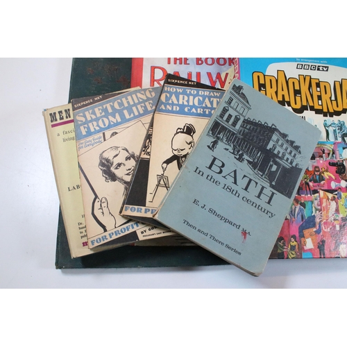 413 - Quantity of Early-Mid 20th Century books to include Mrs Beeton's cookery books, dictionary of flower... 