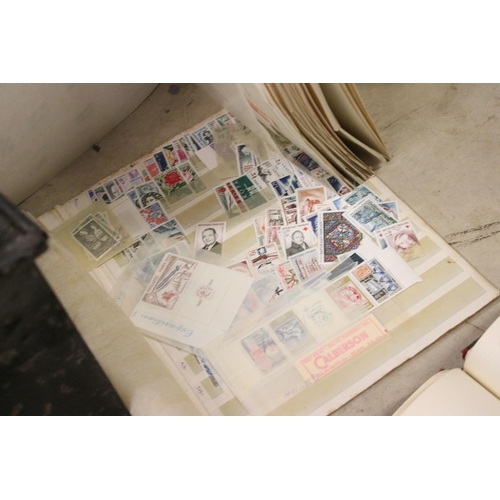 417 - Collection of stamps contained within nine albums to include United States album from the Late 19th ... 