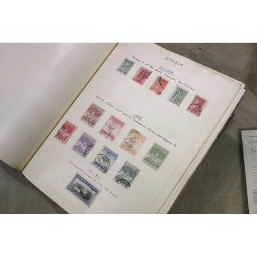 417 - Collection of stamps contained within nine albums to include United States album from the Late 19th ... 