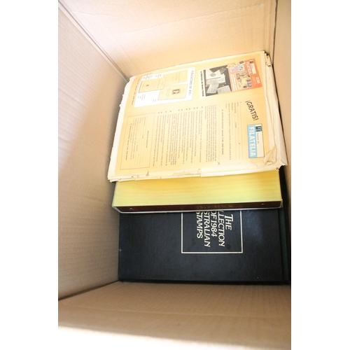 418 - Collection of British, Commonwealth and World stamps contained within albums to include a good selec... 