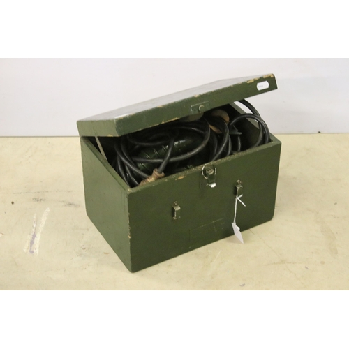 447 - Boxed military issue Aldis Lantern Portable Signalling Lamp