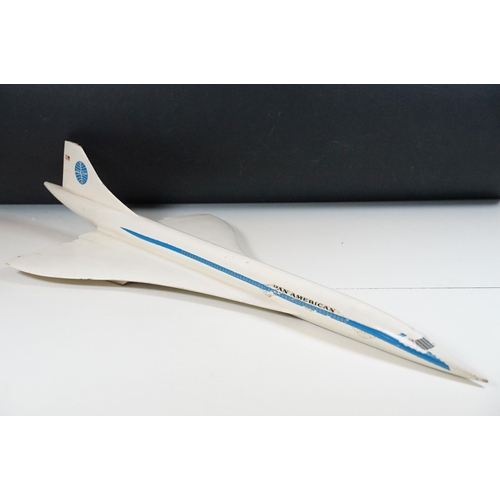 125 - Wooden model of a Pan American Supersonic