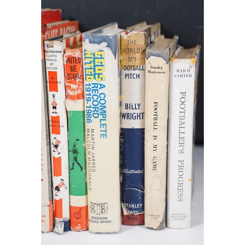 407 - Collection of 1960s football programmes and later football books to include International examples