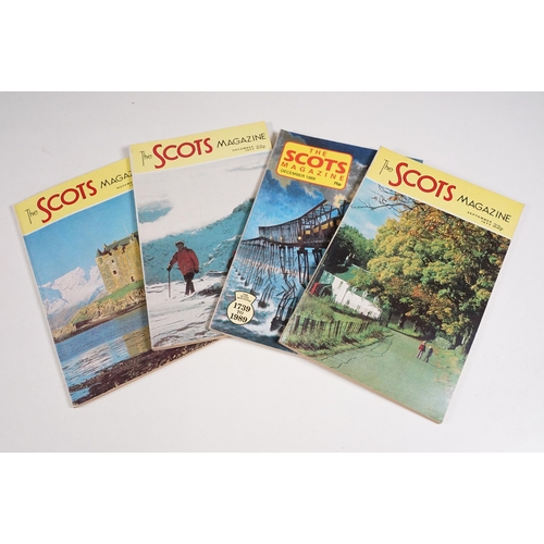 408 - Collection of 1970s The Scots Magazine including some bound examples, together with a 19th Century b... 