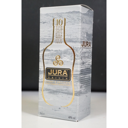 482 - Alcohol - Three bottles of Scotch Whisky to include boxed Glenmorangie Single Highland Malt Scotch W... 