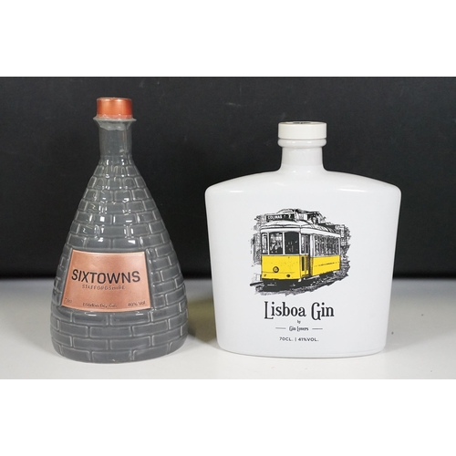 484 - Alcohol - Collection of 12 bottles of gin to include Bombay Sapphire, Roku Japanese Craft Gin, No. 1... 