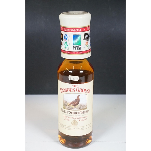 488 - Alcohol - Collection of 11 bottles of mixed alcohol to include The Famous Grouse Scotch Whisky Rugby... 