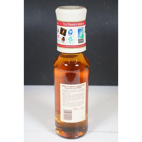 488 - Alcohol - Collection of 11 bottles of mixed alcohol to include The Famous Grouse Scotch Whisky Rugby... 