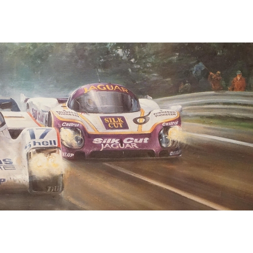 531 - After Alan Fearnley (British, b.1942), Putting The Cat Out, limited edition colour print, signed in ... 