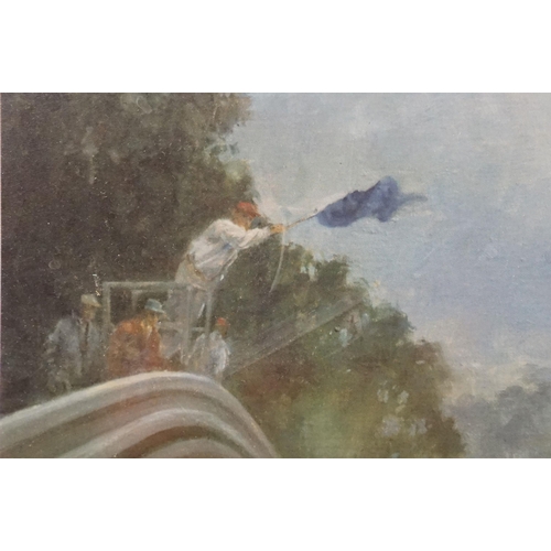 531 - After Alan Fearnley (British, b.1942), Putting The Cat Out, limited edition colour print, signed in ... 