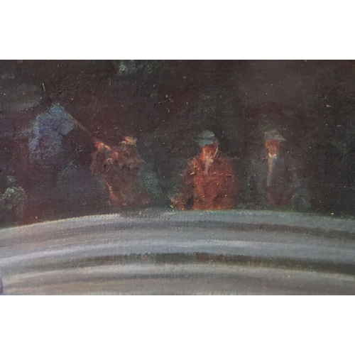 531 - After Alan Fearnley (British, b.1942), Putting The Cat Out, limited edition colour print, signed in ... 