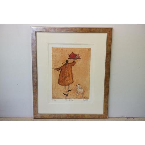 547 - Sam Toft (British, 20th century), Tea for two, limited edition colour print, signed in pencil lower ... 