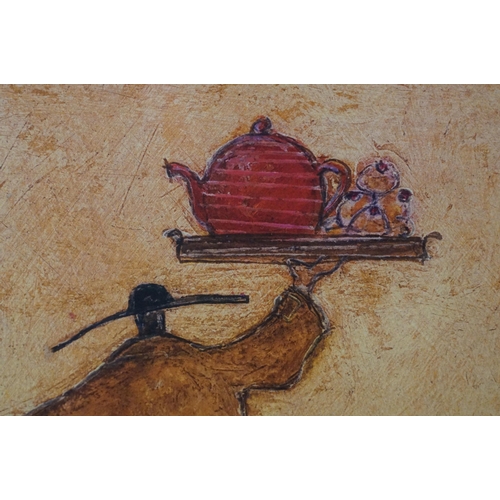 547 - Sam Toft (British, 20th century), Tea for two, limited edition colour print, signed in pencil lower ... 