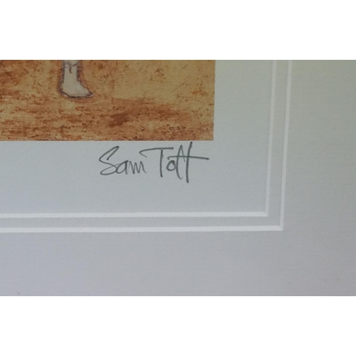 547 - Sam Toft (British, 20th century), Tea for two, limited edition colour print, signed in pencil lower ... 