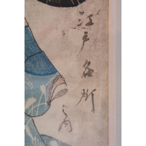 549 - Tadashi Nakayama (Japanese, 1927 - 2014), portrait of a male farmhand, watercolour, signed lower lef... 