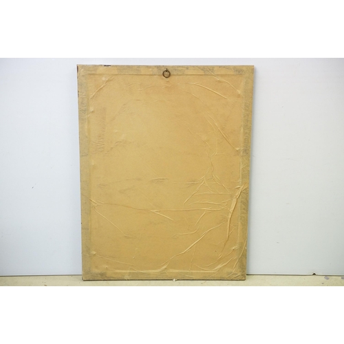 549 - Tadashi Nakayama (Japanese, 1927 - 2014), portrait of a male farmhand, watercolour, signed lower lef... 