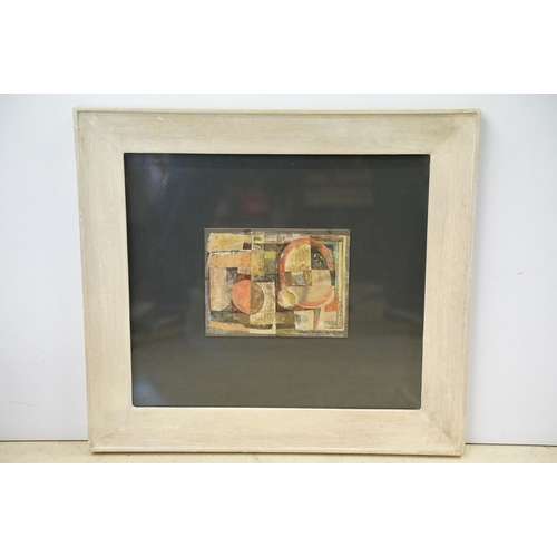 556 - Nigel Temple (British, 1926 - 2003), Regeneration XII, 1970, collage, signed lower right and dated 2... 