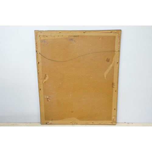 563 - Christopher Francis González (Puerto Rican-Jamaican, 1943 – 2008), abstract portrait study, watercol... 