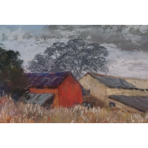 579 - Derek Eastoe (British, b. 1925), sailboats on a tranquil lake scene with holls beyond, watercolour, ... 