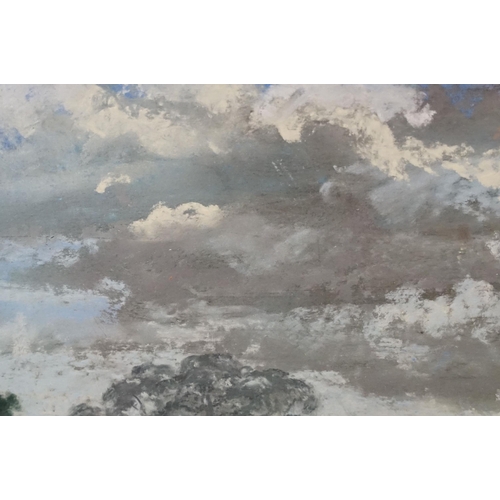 579 - Derek Eastoe (British, b. 1925), sailboats on a tranquil lake scene with holls beyond, watercolour, ... 