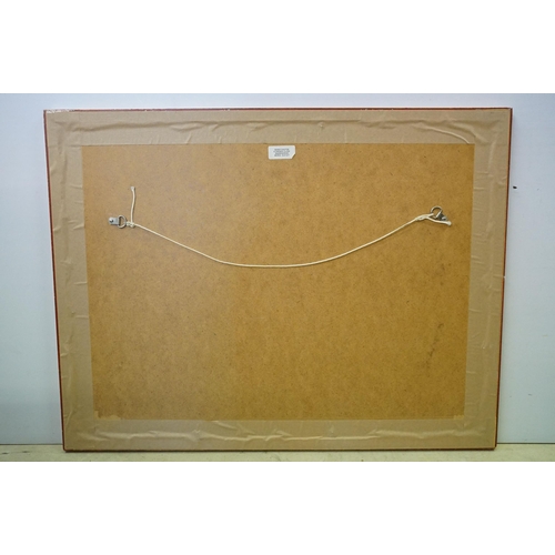 579 - Derek Eastoe (British, b. 1925), sailboats on a tranquil lake scene with holls beyond, watercolour, ... 