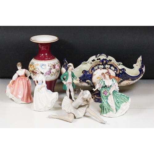 117 - Collection of ceramics to include Royal Doulton HN2397 Margaret lady figurine, Royal Doulton HN3629 ... 