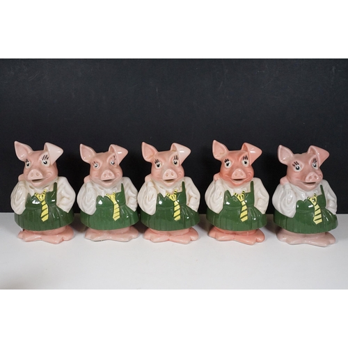 118 - Collection of fifteen various Wade Natwest Pigs, all marked to bottom