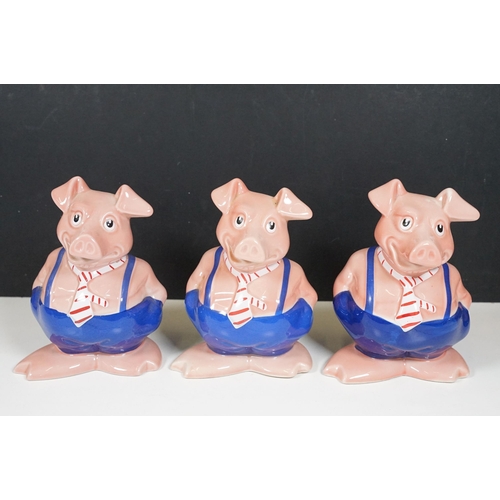 118 - Collection of fifteen various Wade Natwest Pigs, all marked to bottom