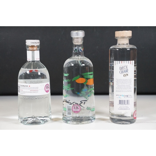 501 - Alcohol - Collection of 13 700ml / 70cl bottles of gin to include Hawkridge London Dry Gin, 2 x Tove... 