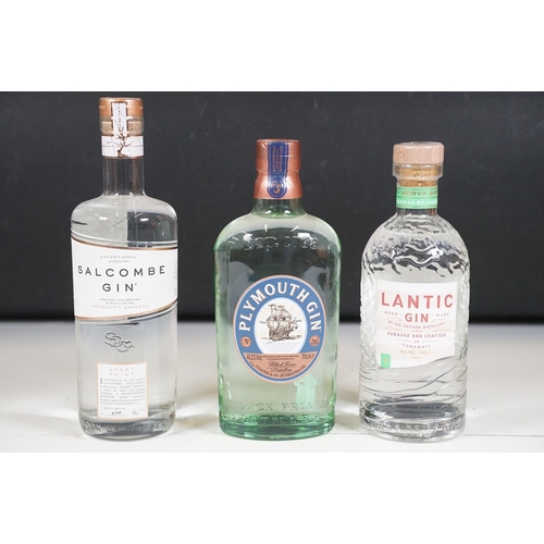 501 - Alcohol - Collection of 13 700ml / 70cl bottles of gin to include Hawkridge London Dry Gin, 2 x Tove... 