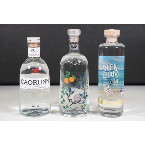 501 - Alcohol - Collection of 13 700ml / 70cl bottles of gin to include Hawkridge London Dry Gin, 2 x Tove... 