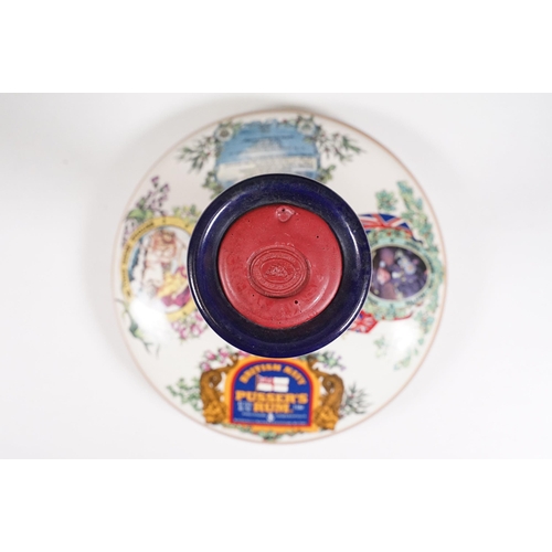 502 - Alcohol - The Pusser's Admiral Lord Nelson Ships Decanter (Sealed), together with a HMS Victory Traf... 