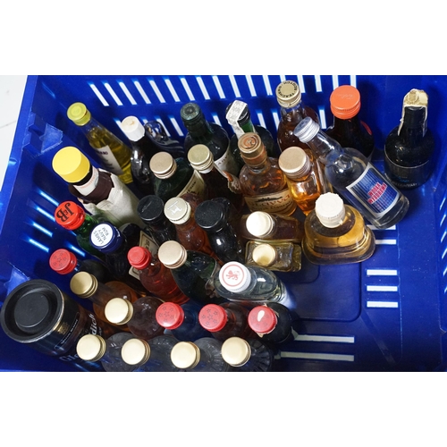 504 - Alcohol - Collection of around 200 alcohol miniatures to include Glenfiddich Pure Malt Scotch Whisky... 