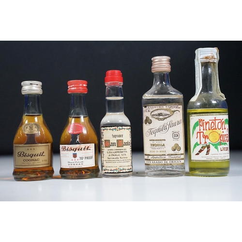 504 - Alcohol - Collection of around 200 alcohol miniatures to include Glenfiddich Pure Malt Scotch Whisky... 