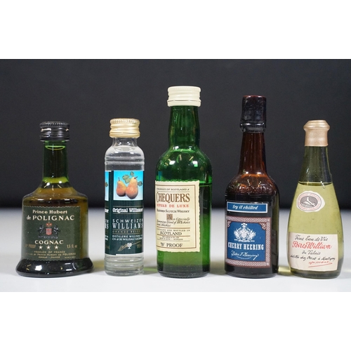 504 - Alcohol - Collection of around 200 alcohol miniatures to include Glenfiddich Pure Malt Scotch Whisky... 