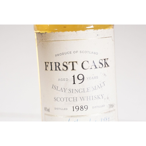 511 - Alcohol - First Cask Linkwood Islay 1989 Rare Single Cask Single Malt Scotch Whisky. Aged 19 Years. ... 