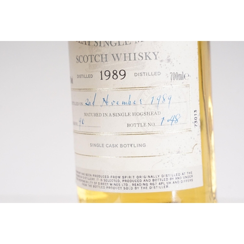 511 - Alcohol - First Cask Linkwood Islay 1989 Rare Single Cask Single Malt Scotch Whisky. Aged 19 Years. ... 