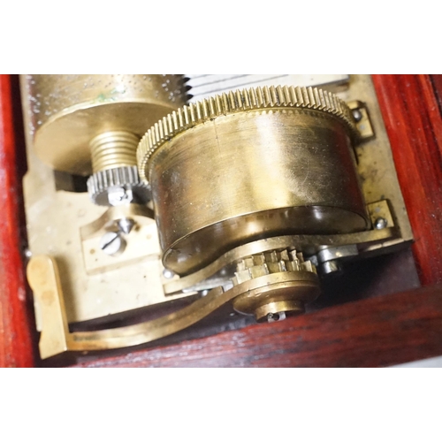 139A - Mid 19th Century 8 Airs Lecoultre Freres Music Box (C. 1860) with original tune sheet