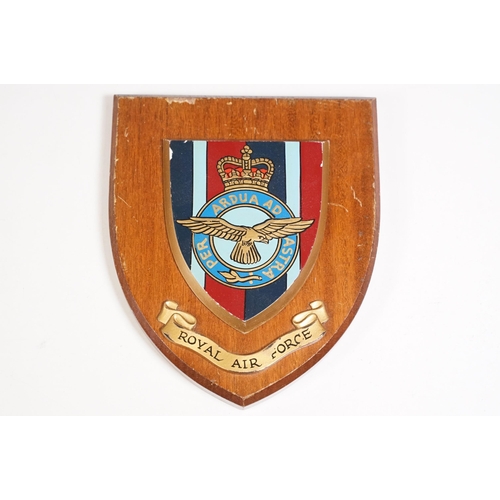 429 - Collection of mixed RAF related items to include Field Service Pocket Book 1913, wooden Royal Air Fo... 