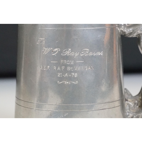 429 - Collection of mixed RAF related items to include Field Service Pocket Book 1913, wooden Royal Air Fo... 