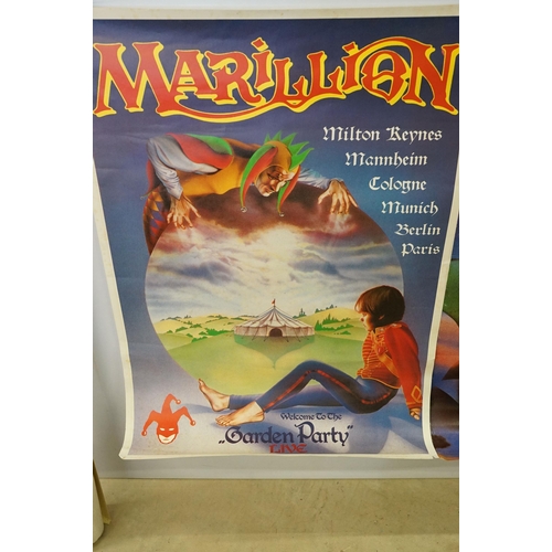467 - Collection of Marillion posters to include tour posters