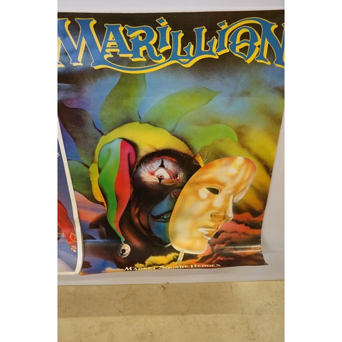 467 - Collection of Marillion posters to include tour posters