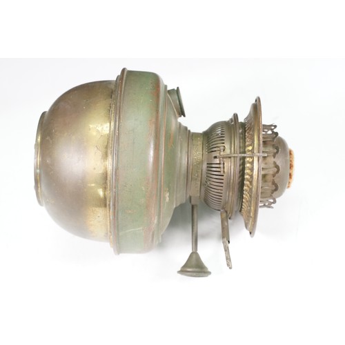 159 - Art nouveau late 19th century pierced iron wall bracket of foliate sinuous design, stamped with a re... 